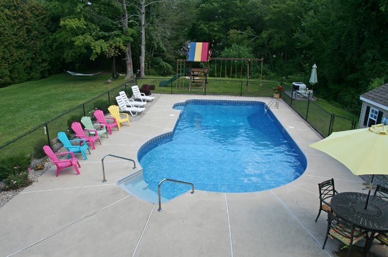 12B Keyhole Inground Pool - West Stockbridge, MA