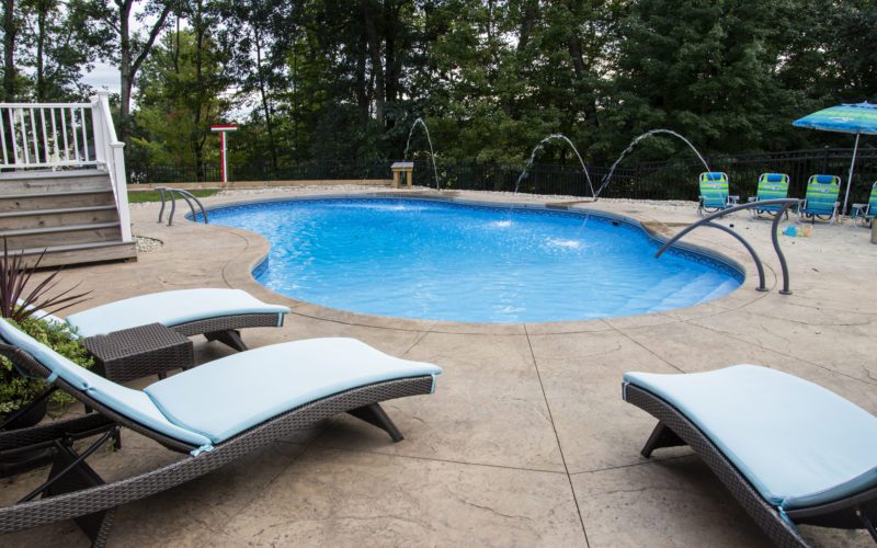 12B Mountian Pond Inground Pool - West Stockbridge, MA