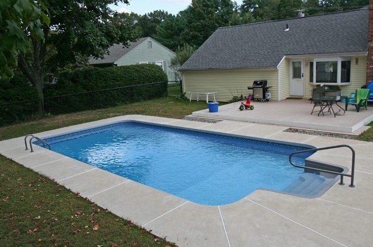 14B Rectangle Inground Pool - West Stockbridge, MA